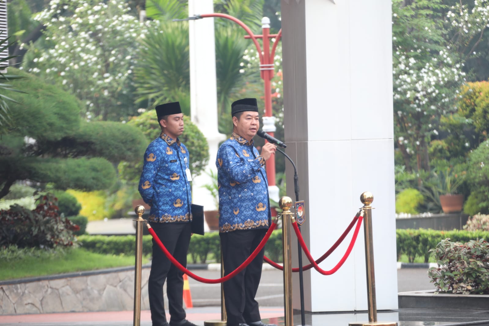 Dirjen Dukcapil Pimpin Upacara Hari Lahir Pancasila Jendela