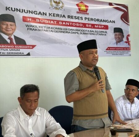 Anggota DPR RI Sugiat Santoso Gelar Reses, Prioritaskan Aspirasi Warga Binjai Terkait Beasiswa Pendidikan