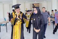 Acara Sidang Senat Terbuka Pengukuhan 15 Guru Besar UIN Raden Intan Lampung 