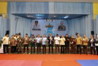 Pembukaan Kejuaraan Nasional Taekwondo Piala Gubernur Lampung, Diikuti 1.000 Atlet dari 6 Provinsi
