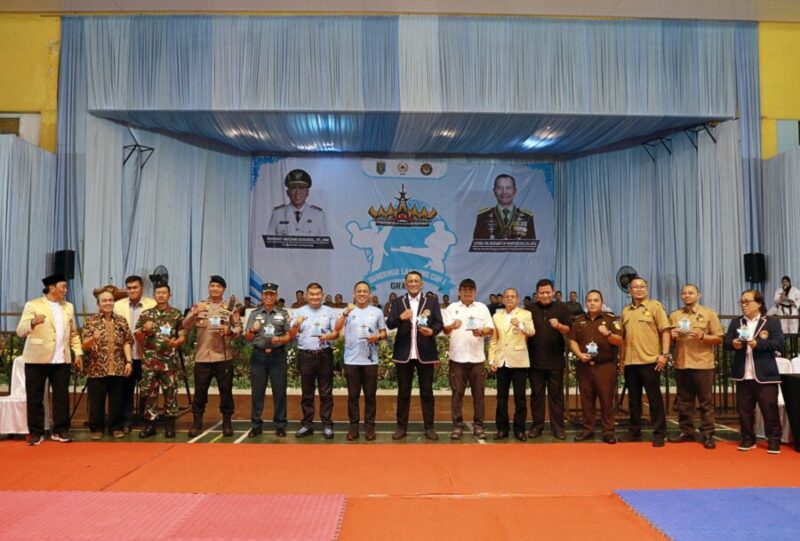 Pembukaan Kejuaraan Nasional Taekwondo Piala Gubernur Lampung, Diikuti 1.000 Atlet dari 6 Provinsi
