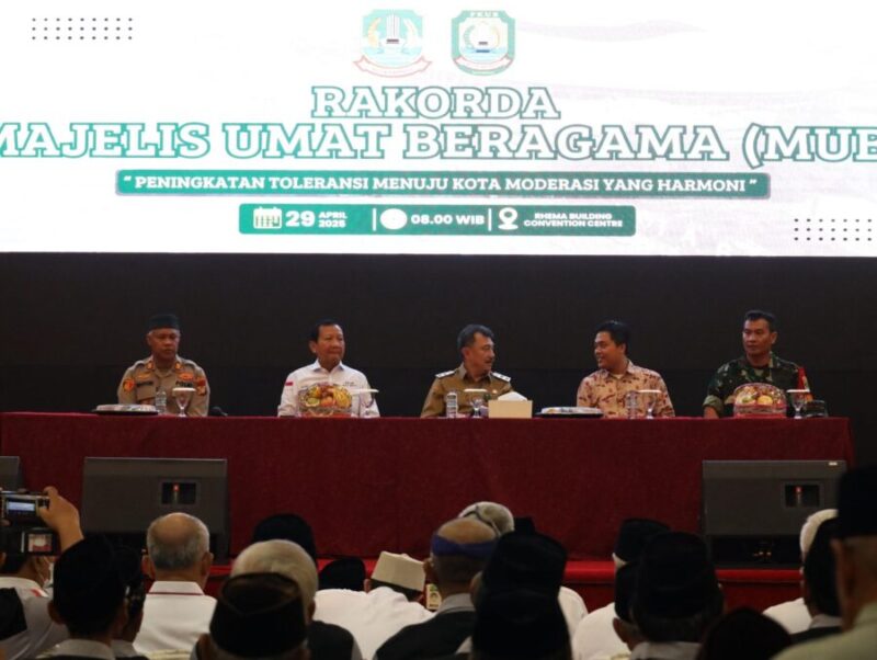  Rapat Kordinasi Majelis Umat Beragama (MUB) kecamatan dan MUB kelurahan se-Kota Bekasi