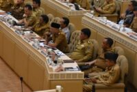 Raker dan RDP dengan Komisi II DPR RI dan Jajaran Kemendagri di Jakarta