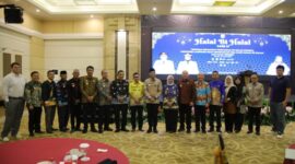 Halal Bihalal bersama pelaku usaha kelautan dan perikanan yang digelar di Swiss-Belhotel Bandar Lampung