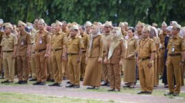 apel peringatan Hari Otonomi Daerah ke-29 Tahun 2025 