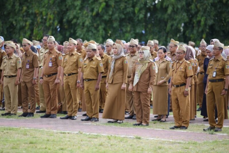 apel peringatan Hari Otonomi Daerah ke-29 Tahun 2025 