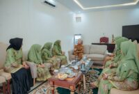 Wakil Gubernur Lampung Jihan Nurlela menerima kunjungan Pengurus Wilayah (PW) Muslimat Nahdlatul Ulama NU