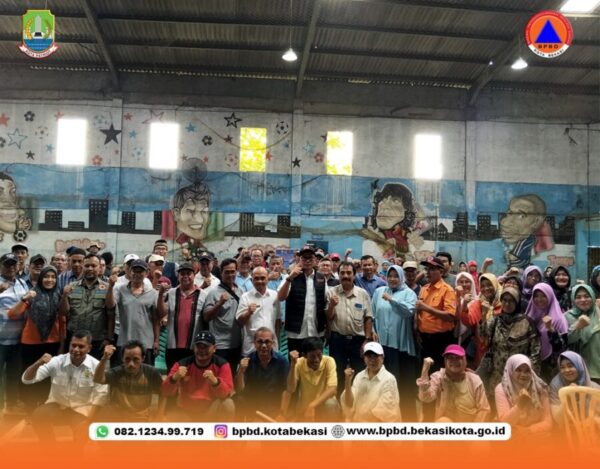 BPBD Kota Bekasi menyelenggarakan kegiatan Pelatihan Keluarga Tangguh Bencana