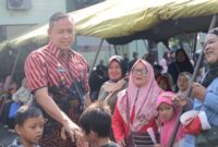 Wali Kota Bekasi Tri Adhianto menghadiri kegiatan “Abdi Nagri Nganjang Ka Warga”