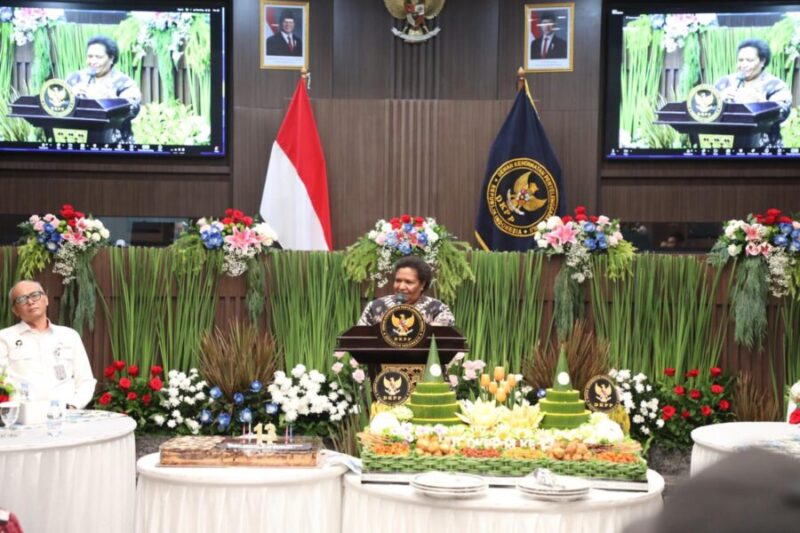 Wamendagri Ribka Haluk menghadiri acara peringatan Hari Ulang Tahun (HUT) ke-13 DKPP