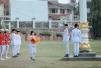 Upacara Hari Lahir Pancasila Tahun 2025 di Lapangan Korpri, Kantor Gubernur Lampung