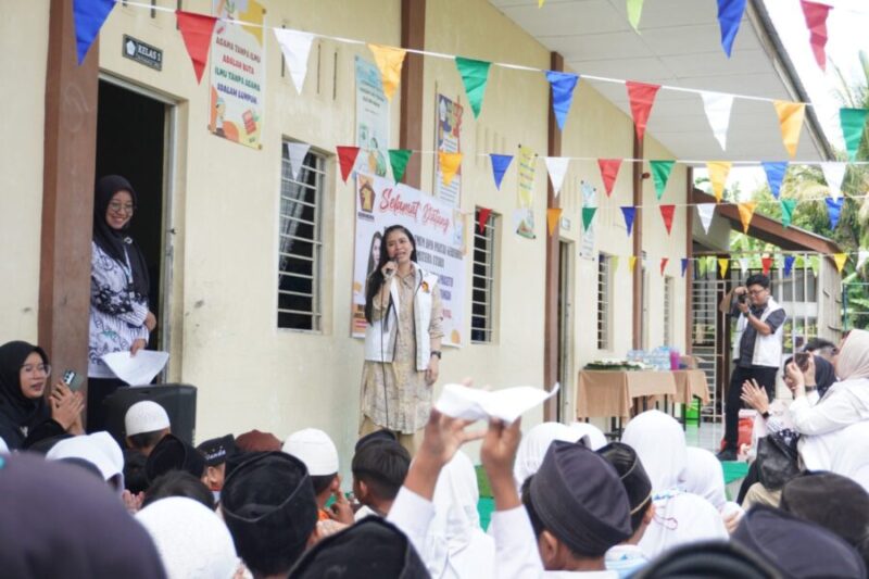 DPD Gerindra Sumut mengunjungi Yayasan Salam Al Rifal