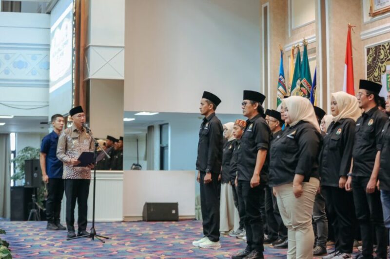 Kegiatan Pengukuhan Pengurus Ikatan Jurnalis Pemprov Lampung