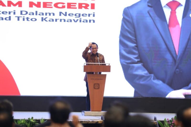 Menteri Dalam Negeri (Mendagri) Muhammad Tito Karnavian 