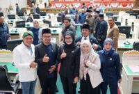 Wakil Gubernur Lampung Jihan Nurlela menghadiri Rapat Paripurna Dewan Perwakilan Daerah (DPRD) Provinsi Lampung Pembicaraan Tingkat II