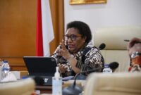 Wamendagri Ribka Haluk memimpin rapat kolaborasi terkait dukungan program, kegiatan, dan alokasi anggaran dalam rangka penguatan pelindungan bagi Calon Pekerja Migran Indonesia (CPMI) dan keluarganya