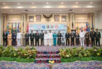 Pelantikan dan pengambilan sumpah jabatan Bupati Way Kanan oleh Gubernur Lampung yang dihadiri Wakil Gubernur Lampung serta pejabat terkait