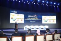 Menteri Dalam Negeri (Mendagri) Muhammad Tito Karnavian menjadi pembicara dalam International Conference on Infrastructure (ICI) 2025