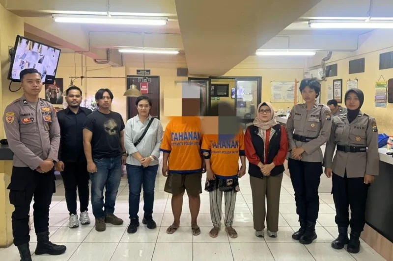 Bareskrim Polri menetapkan dua orang tersangka dalam kasus dugaan penyiksaan anak di Kebayoran Lama, Jakarta Selatan. (Dok Bareskrim)