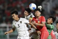 Tim nasional U-23 Indonesia gagal meraih poin penuh pada laga perdana Grup J Kualifikasi Piala Asia U-23 2026 setelah ditahan imbang 0-0 oleh Laos di Stadion Gelora Delta, Sidoarjo, Rabu (3/9/2025). (Antara)