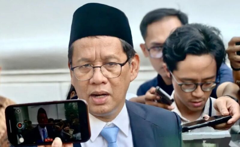 Menteri Keuangan Purbaya Yudhi Sadewa memberikan keterangan kepada wartawan usai dirinya dilantik di Istana Negara. (Antara)