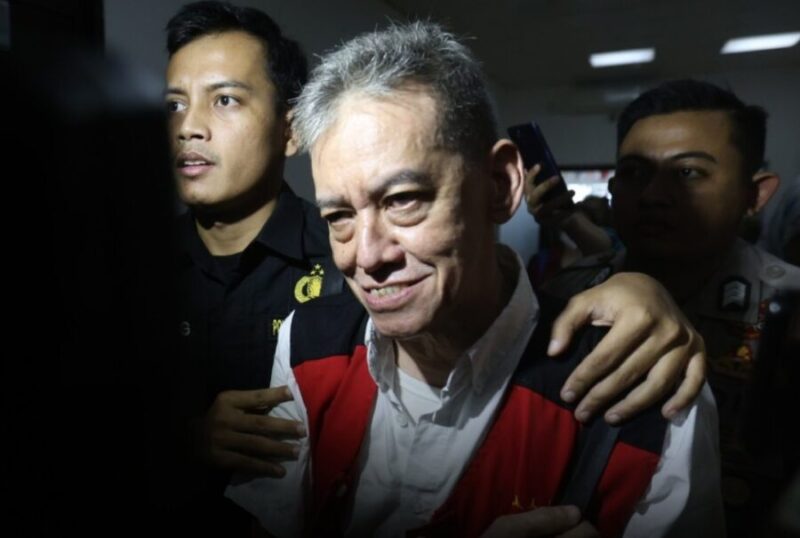 Fariz RM sesaat setelah pembacaan vonis hakim. (Instagram)