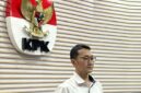 Juru Bicara KPK, Budi Prasetyo, memberikan keterangan. (Jennus)