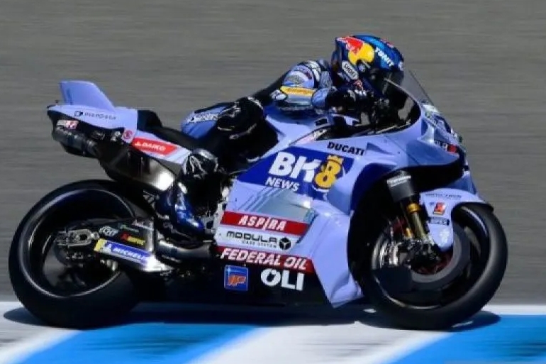 Pebalap BK8 Gresini Racing, Alex Marquez. (Gresini Racing)