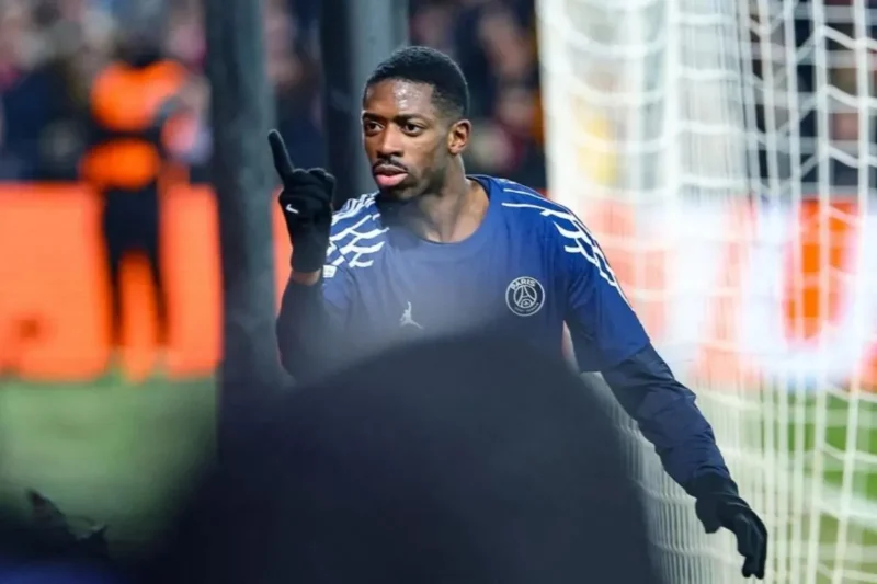 Penyerang sayap PSG, Ousmane Dembele, bertekad pertahankan puncak klasemen hingga menjuarai Liga Champions.  (UEA.com,)