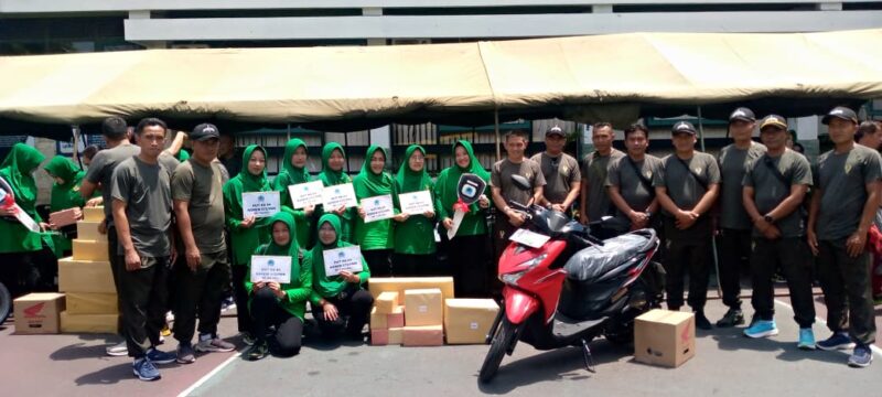 Dandim Kodim 0707/Wonosobo berfoto bersama anggota