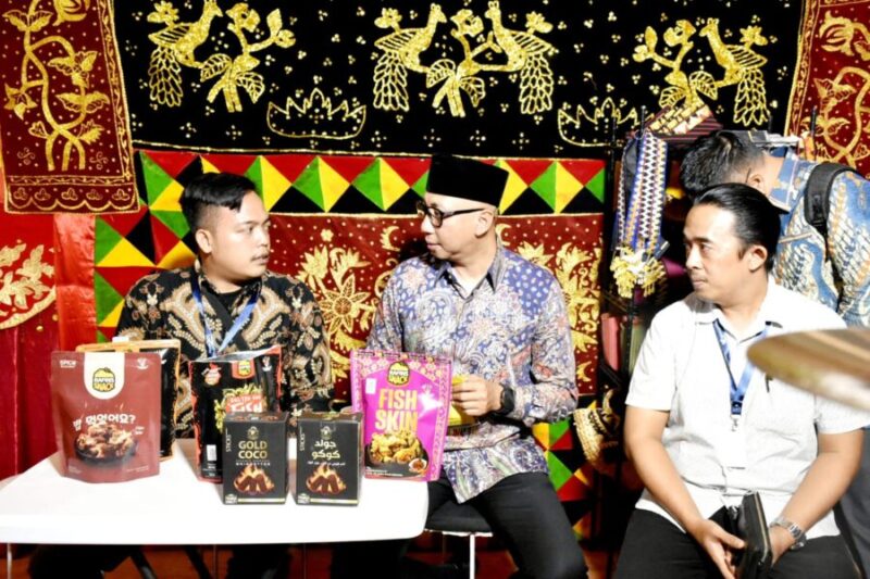 Gubernur Lampung Rahmat Mirzani Djausal saat menghadiri Opening Ceremony Trade Expo Indonesia (TEI) ke-40 Tahun