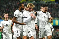 Jerman menang tipis 1-0 atas Irlandia Utara dalam laga Grup A Kualifikasi Piala Dunia 2026 zona Eropa di Stadion Windsor Park, Belfast, Selasa (14/10) dini hari WIB. (UEFA.com)
