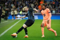 Barcelona harus bekerja keras menjaga kasta di markas Btugge. (UEFA)