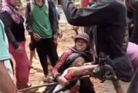 insiden penembakan yang melukai lima petani menyusul benturan dengan karyawan PT Agro Bengkulu Selatan (ABS) pada Senin (24/11/2025). (Istimewa)