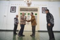 Konjen RI di New York, Winanto Adi, menemui Wakil Gubernur DIY KGPAA Paku Alam X di Kompleks Kepatihan, Senin, membahas kolaborasi pengembangan potensi daerah di pasar internasional, khususnya New York. (Dok Pemda)