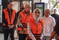 KPK belum menerima salinan Keppres, mantan Direktur Utama PT ASDP Indonesia Ferry, Ira Puspadewi, hingga Rabu (26/11/2025) sore masih menjalani penahanan. (Antara Foto)