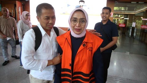 Mantan Direktur Utama PT ASDP Indonesia Ferry Ira Puspadewi (Antara Foto)