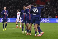 Paris Saint-Germain menang 5-0 atas Rennes dalam pertandingan pekan ke-15 Liga Prancis 2025/26 di Parc des Princes pada Minggu (7/12/2025). (PSG.fr)
