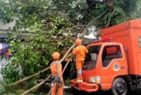 Pemkot Yogyakarta pertahankan status siaga darurat bencana karena masih terjadi hujan lebat dan angin kencang. (BPBD Jogja)