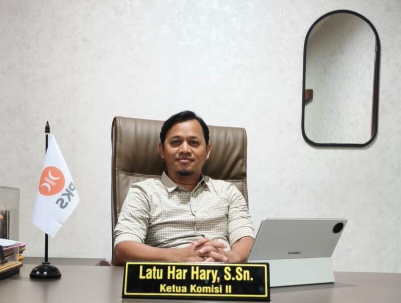 Ketua Komisi II DPRD Kota Bekasi Latu Har Hary. (Dokpri)