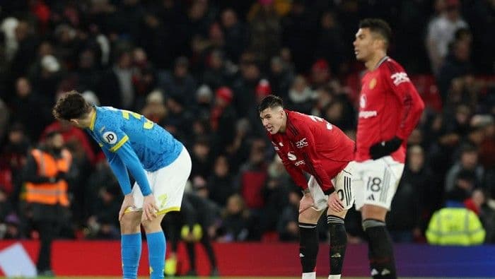 Manchester United dan Wolverhampton Wanderers bermain imbang 1-1 Wolverhampton Wanderers pada pekan ke-19 Liga Inggris 2025/26 di Stadion Old Trafford, Rabu (31/12/2025) dini hari WIB. (Reuters/Mistar)