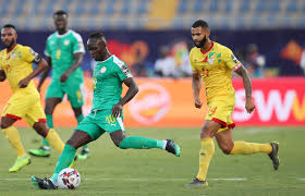 Tim nasional Senegal mengalahkan Benin 3-0 pada laga pamungkas fase grup di Tangier Grand Stadium, Maroko, Rabu (31/12) dini hari WIB. (senegal)