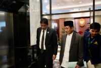 Menteri Agama Nasaruddin Umar bertemu Menteri Keuangan Purbaya Yudhi Sadewa untuk membahas penguatan sinergi pengelolaan ekonomi syariah. (Dok Kemenag)