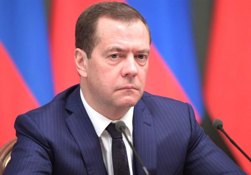 Wakil Ketua Dewan Keamanan Rusia Dmitry Medvedev (Britanica)