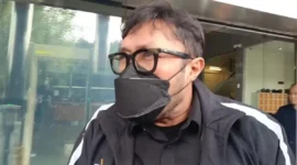 Ketua DPD PDI Perjuangan Jawa Barat, Ono Surono, usai menjalani pemeriksaan KPK. (Jennus) 