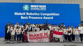 Siswa-siswi Bina Bangsa School (BBS) tampil gemilang pada ajang World MakeX Robotics Competition 2026