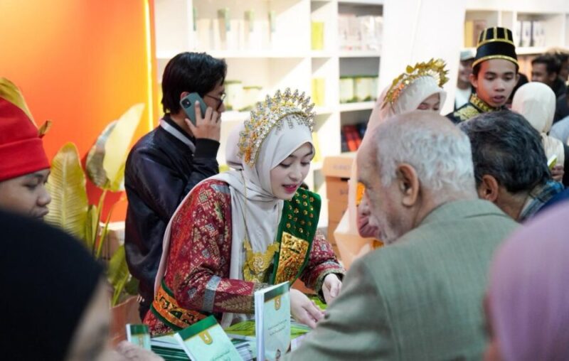 Paviliun Indonesia di Pameran Buku Kairo. (Kemenag) 