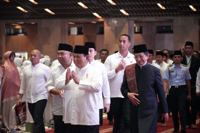 Gagasan LPDU pertama kali disampaikan Menteri Agama Nasaruddin Umar kepada Presiden Prabowo Subianto. (Humas Kemenag)
