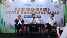 Konferensi pers Kementerian Agama meluncurkan program Joyful Ramadan Mubarak 1447 Hijriah/2026 Masehi. (Humas Kemenag)