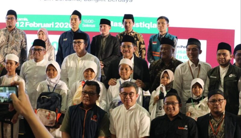 Gerakan kolaborasi multipihak bertajuk Indonesia Berdaya – Joyful Ramadhan di Masjid Istiqlal, Kamis (12/2/2026). (Humas Kemenag)